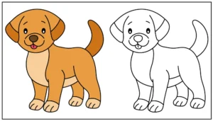 Comment dessiner un chien ? Tutoriel étape par étape !