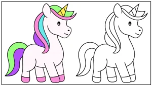 Comment dessiner une licorne ? Tutoriel étape par étape !